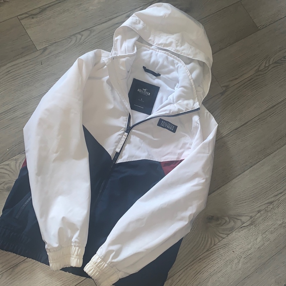 Hollister mens fall fleece lined jacket